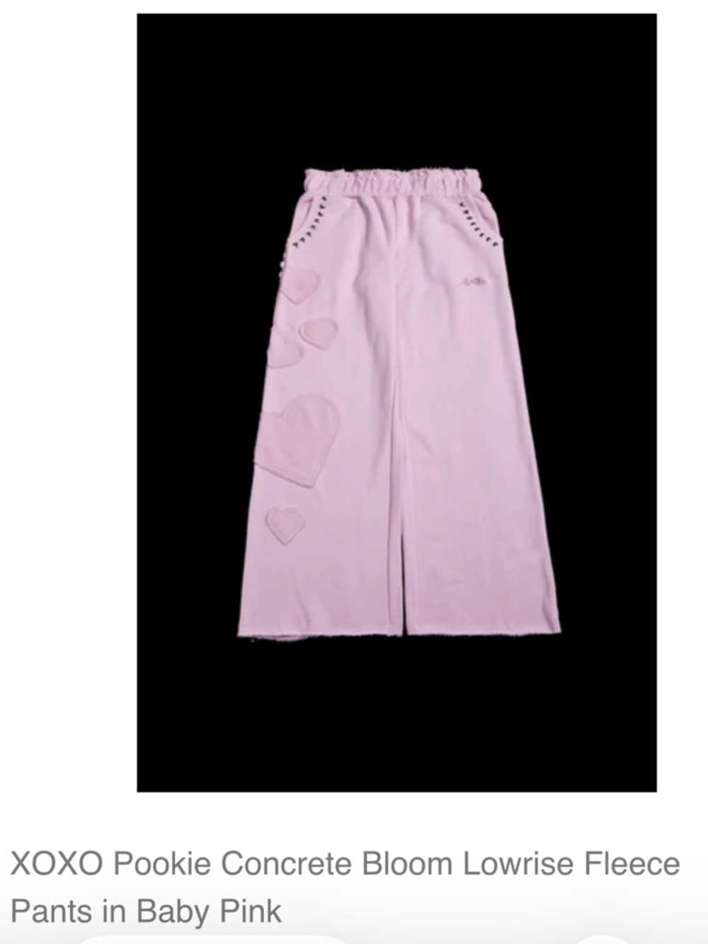 Civil regime baby pink pants size small